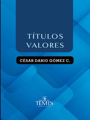 cover image of Títulos valores